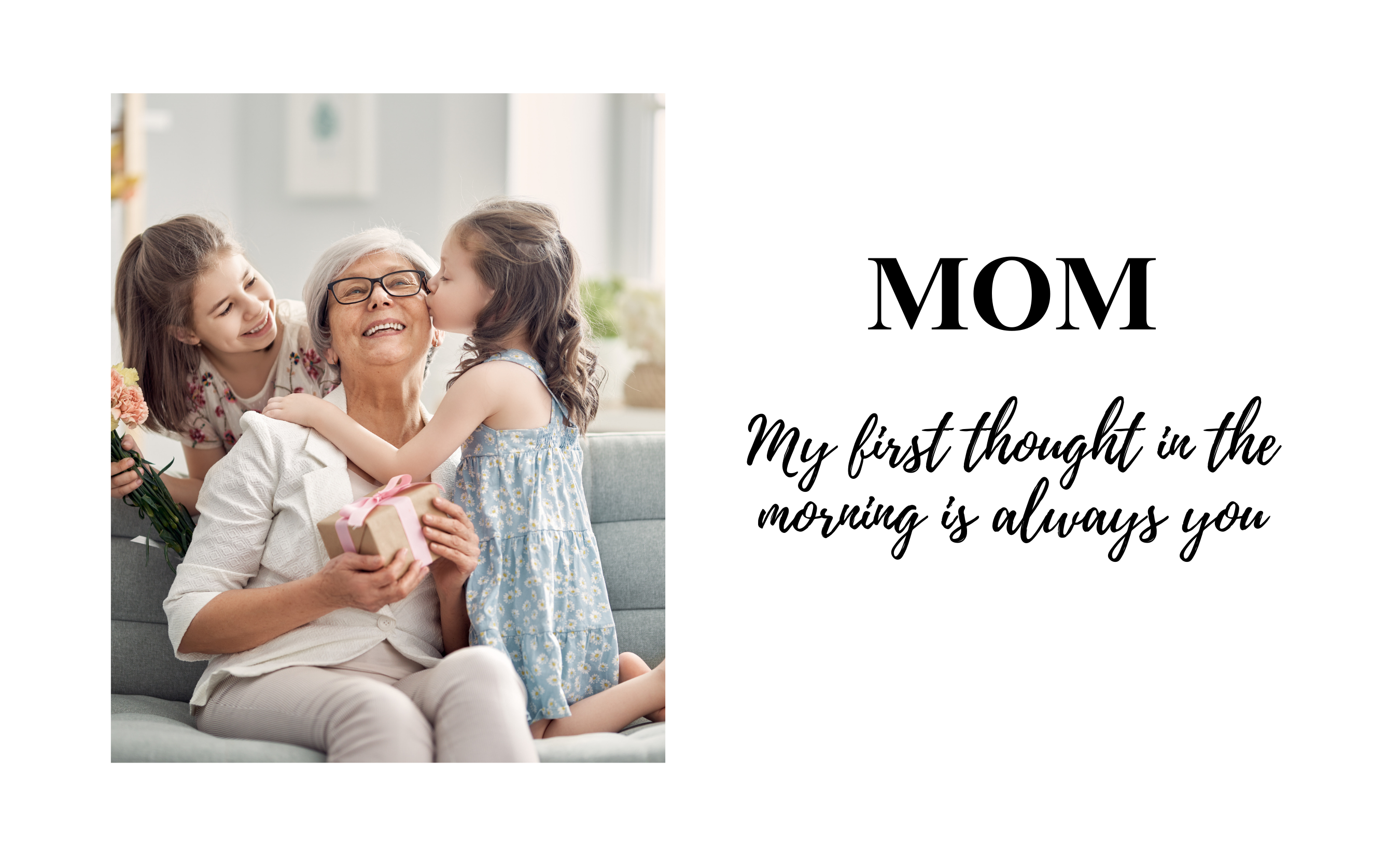 Memorial Photo Image and Text