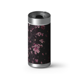 Plum Blossom wrap on a brushed stainless Wrapware tumbler