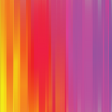 Rainbow Stripes wrap artwork with narrow vertical bands of rainbow color.
