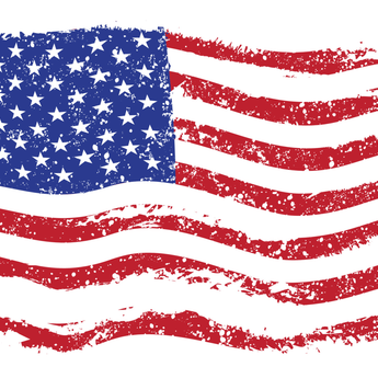 American Flag Vintage