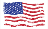 American Flag Vintage