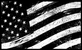 American Flag Vintage Waves