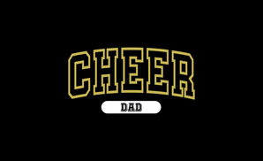 Cheer Dad Black