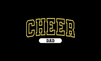 Cheer Dad Black