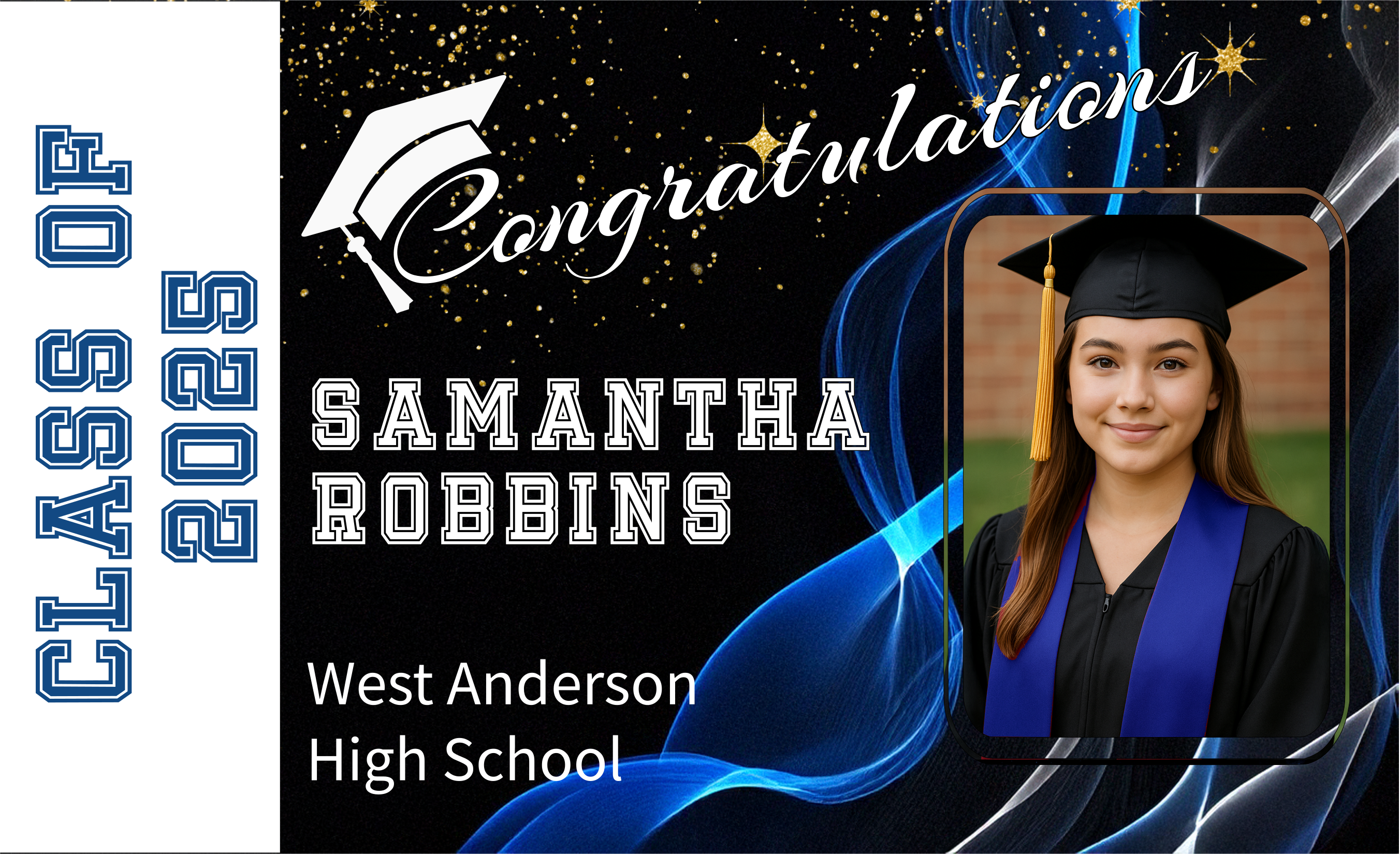 Congratulations Blue