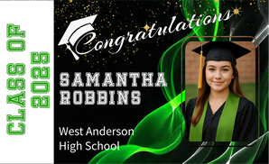 Congratulations Green