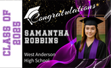 Congratulations Purple