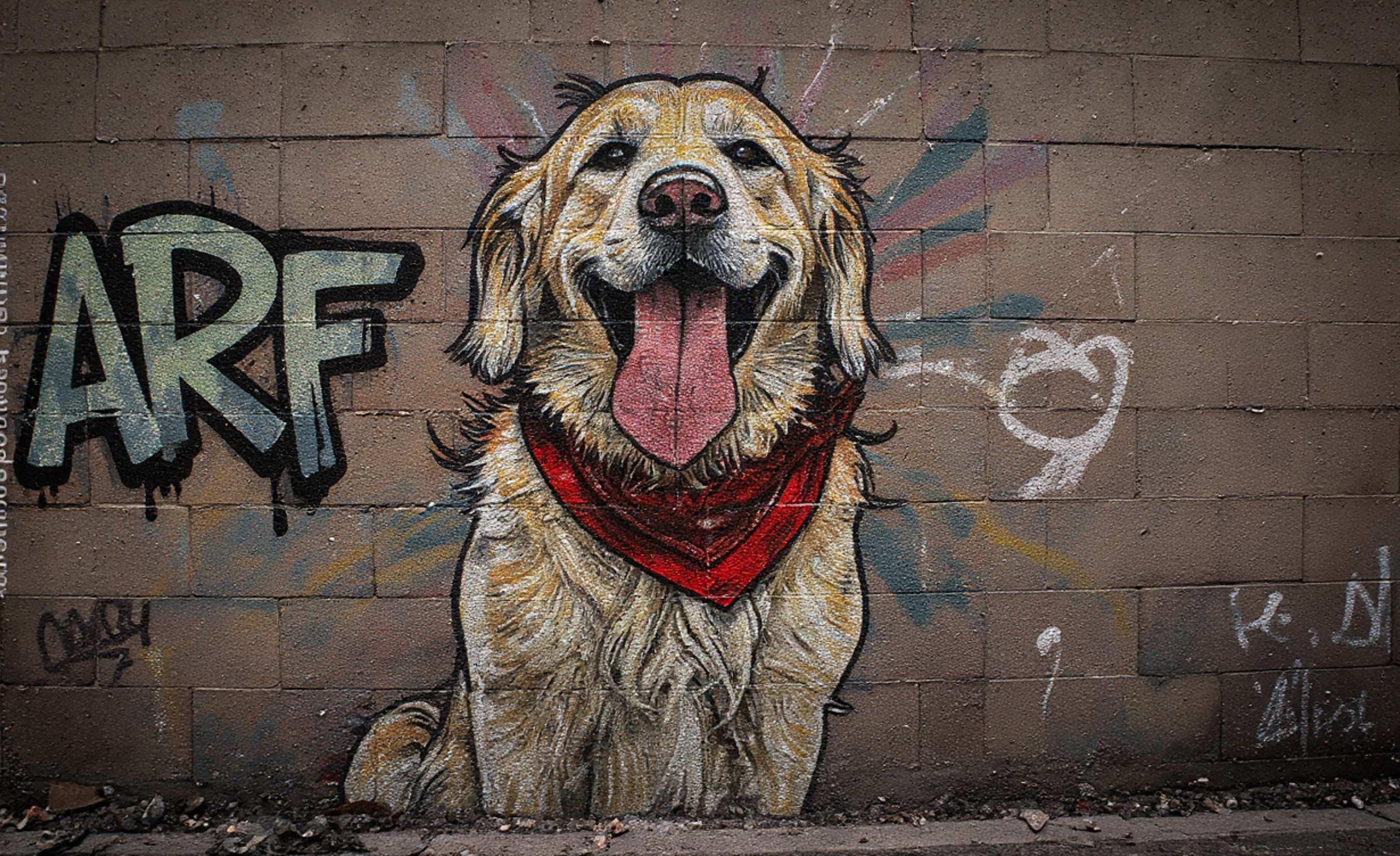 Graffiti Art My Dog
