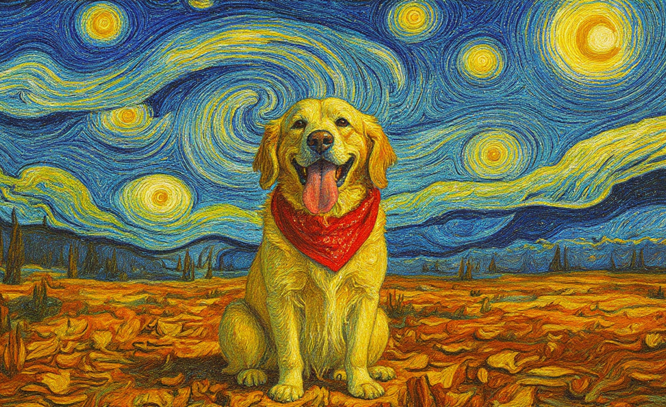 Starry Night My Photo