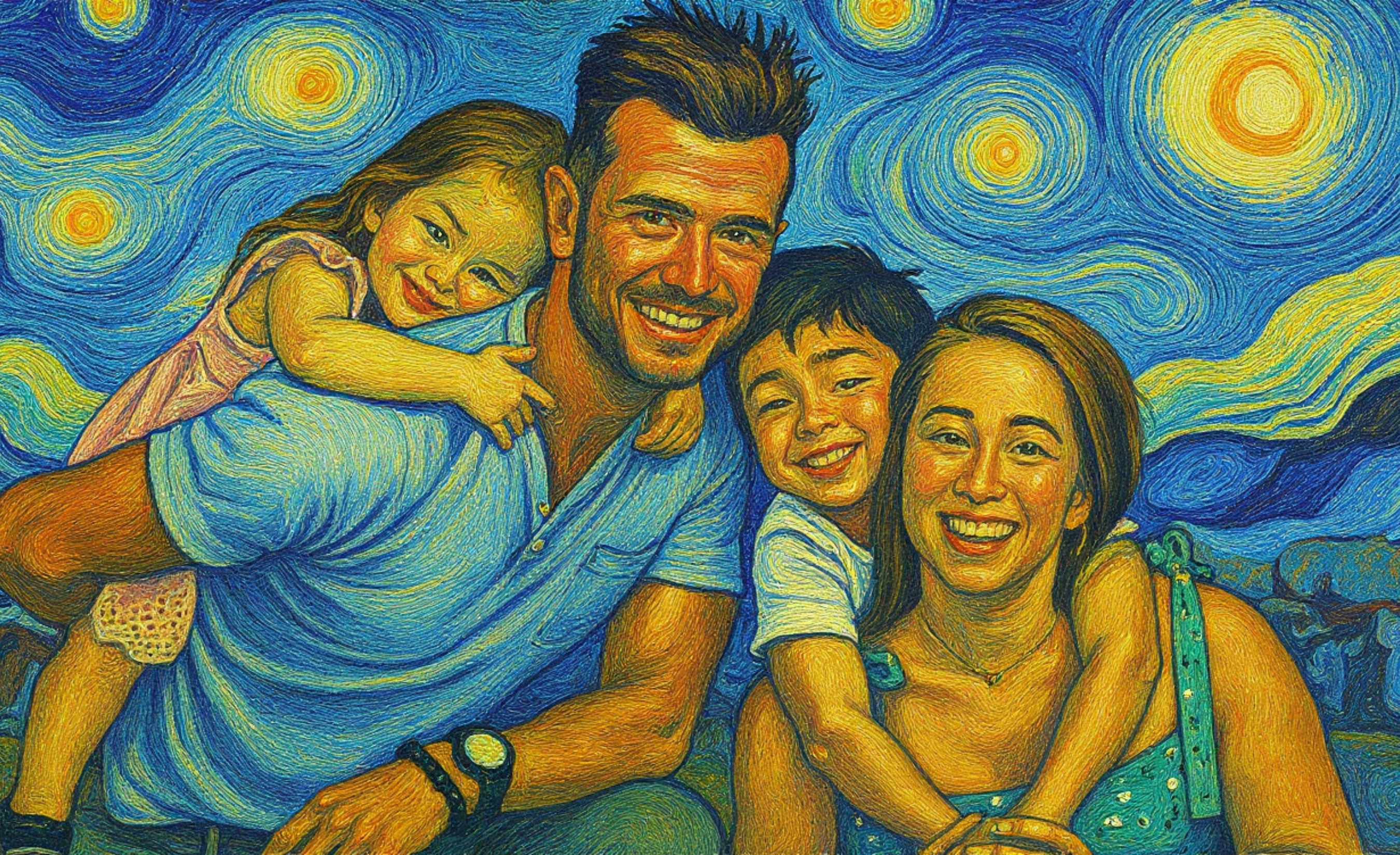 Starry Night My Photo