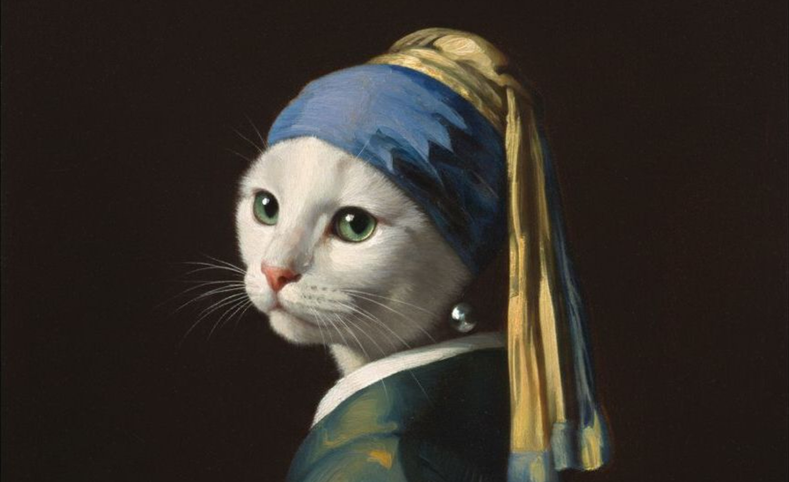 The Cat with the Pearl Earring