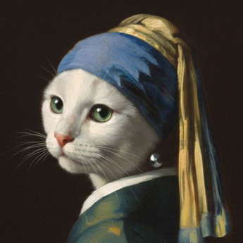The Cat with the Pearl Earring