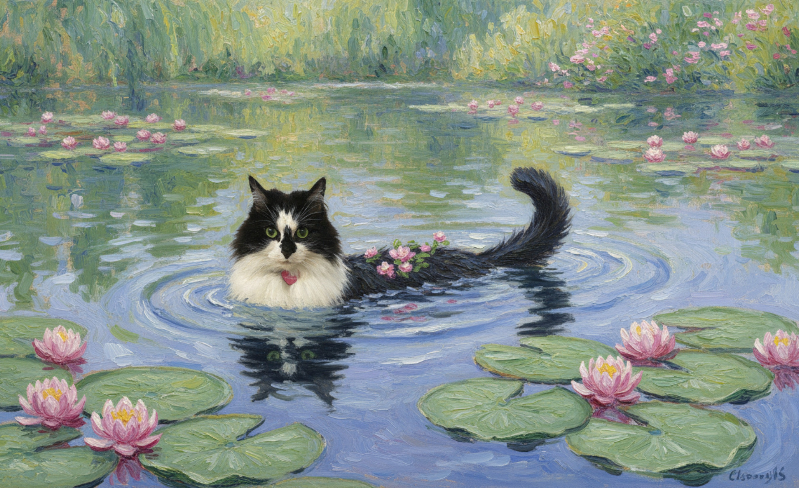 Waterlily Kitty