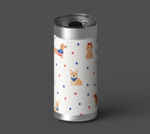 Patriotic Pups - 12.5 oz Tumbler