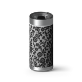 Black Lace wrap on a brushed stainless Wrapware tumbler