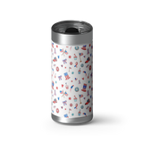 All American Summer wrap on a brushed stainless Wrapware tumbler