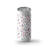 All American Summer wrap on a white ceramic Wrapware tumbler