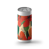Autumn Bloom wrap on a white ceramic Wrapware tumbler