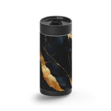 Black Marble 2 wrap on a black ceramic Wrapware tumbler