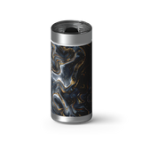 Black Marble 3 wrap on a brushed stainless Wrapware tumbler