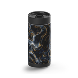 Black Marble 3 wrap on a black ceramic Wrapware tumbler