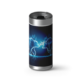 Bull & Bear wrap on a brushed stainless Wrapware tumbler