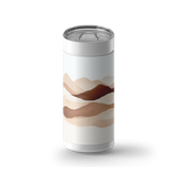 Desert Dunes wrap on a white ceramic Wrapware tumbler