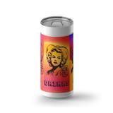 DRINKS-ON-ME-DRINKS-ON wrap on a white ceramic Wrapware tumbler