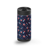 Firecracker Celebration wrap on a black ceramic Wrapware tumbler