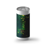 Forest Path wrap on a white ceramic Wrapware tumbler