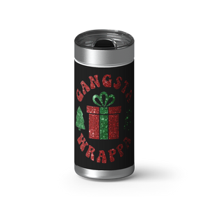 Gangsta Wrappa II wrap on a brushed stainless Wrapware tumbler