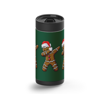 Ginger Dab - Green wrap on a black ceramic Wrapware tumbler