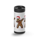 Ginger Dab - White wrap on a black ceramic Wrapware tumbler