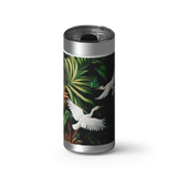 Herons Harken wrap on a brushed stainless Wrapware tumbler