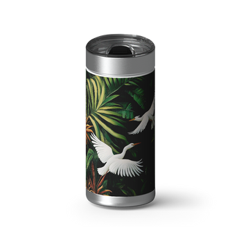 Herons Harken wrap on a brushed stainless Wrapware tumbler