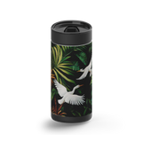 Herons Harken wrap on a black ceramic Wrapware tumbler