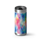 Spring Smudge wrap on a brushed stainless Wrapware tumbler