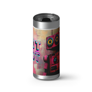 HOT BOT wrap on a brushed stainless Wrapware tumbler