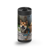 KotaCertified Custom Tumbler wrap on a black ceramic Wrapware tumbler