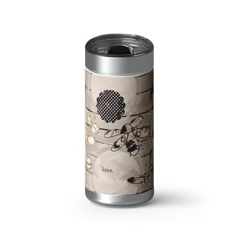 love. wrap on a brushed stainless Wrapware tumbler