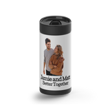 Photo Filter Custom Tumbler wrap on a black ceramic Wrapware tumbler