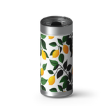 Make Lemonade wrap on a brushed stainless Wrapware tumbler