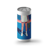 Match Point wrap on a white ceramic Wrapware tumbler