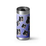 Mix and Match wrap on a brushed stainless Wrapware tumbler