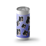 Mix and Match wrap on a white ceramic Wrapware tumbler