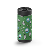 On the Green wrap on a black ceramic Wrapware tumbler