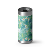 Pretty Flower Pattern wrap on a brushed stainless Wrapware tumbler