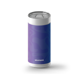 Wrapware Purple Pattern wrap on a white ceramic Wrapware tumbler