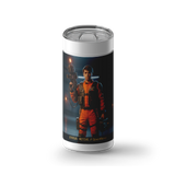 Raider Scavenger Custom Tumbler wrap on a white ceramic Wrapware tumbler