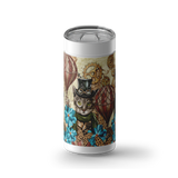 Steampunk Kittens wrap on a white ceramic Wrapware tumbler